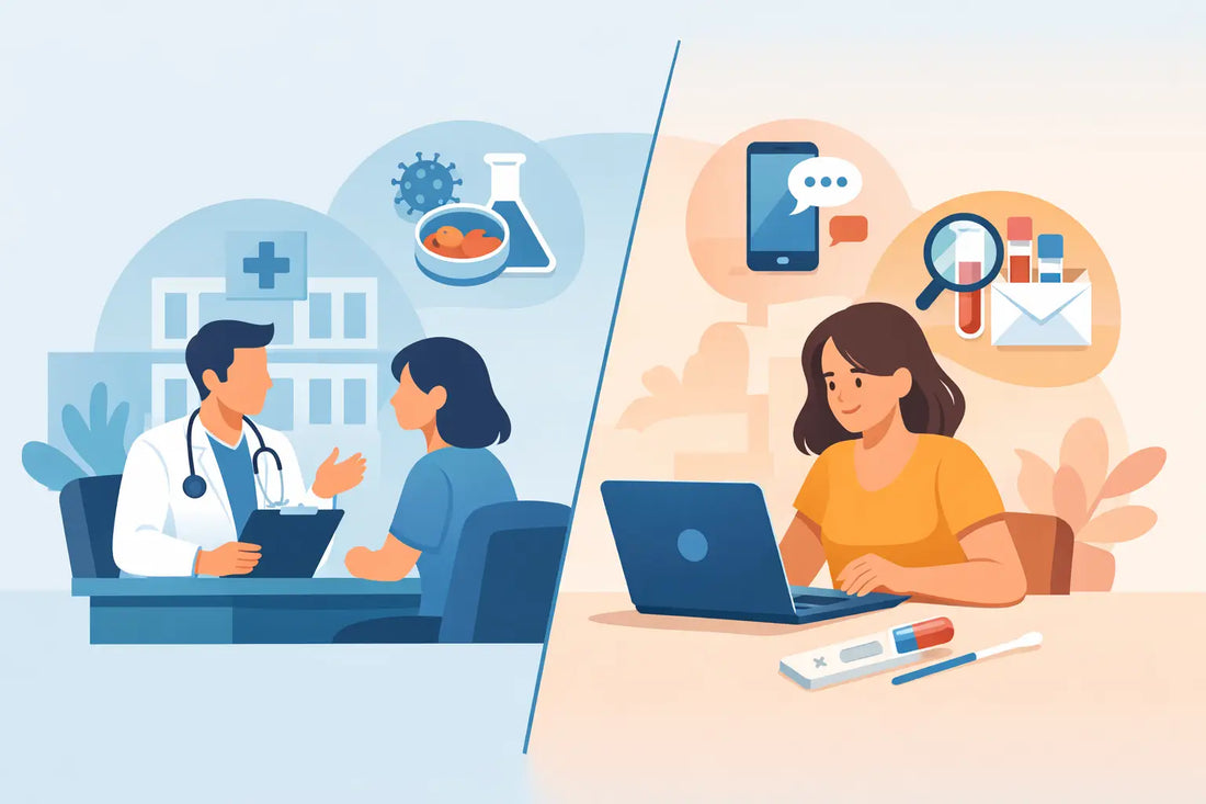 Doctor Referral vs Online Referral for STI Tests